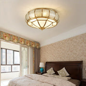 Ceiling Light Brass Textured - CELSTA | Elegant Ambiance
