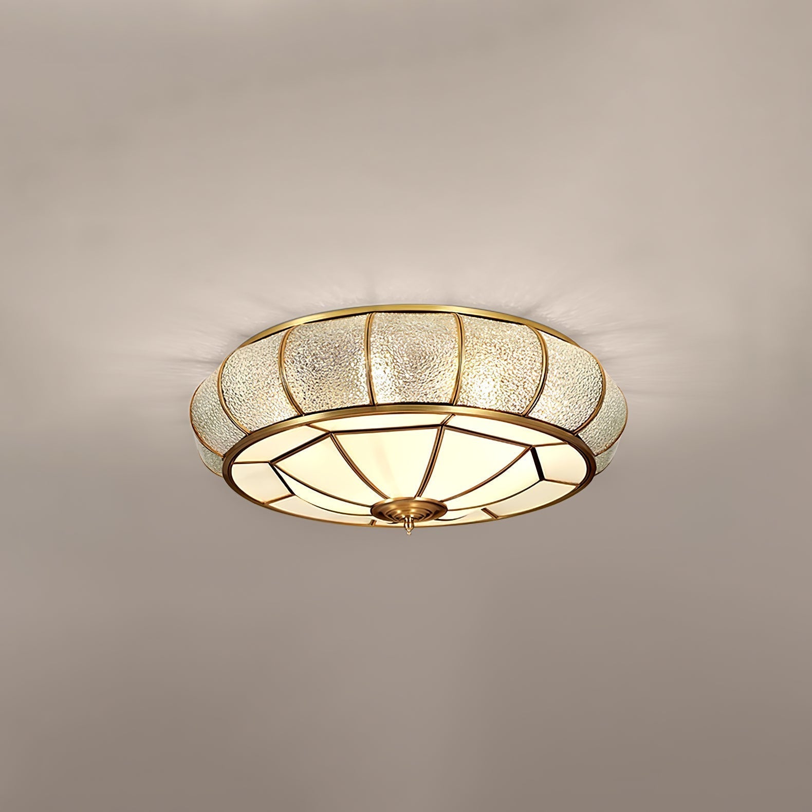 Ceiling Light Brass Textured - CELSTA | Elegant Ambiance