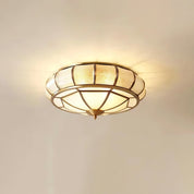 Ceiling Light Brass Textured - CELSTA | Elegant Ambiance