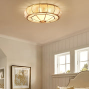 Ceiling Light Brass Textured - CELSTA | Elegant Ambiance