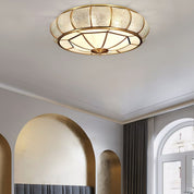 Ceiling Light Brass Textured - CELSTA | Elegant Ambiance