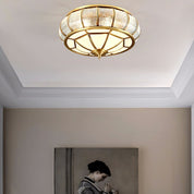 Ceiling Light Brass Textured - CELSTA | Elegant Ambiance