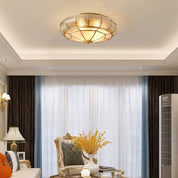 Ceiling Light Brass Textured - CELSTA | Elegant Ambiance
