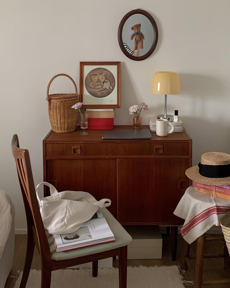 RANGU designer table lamp styled in a minimalist Australian interior — DecoHarmonie