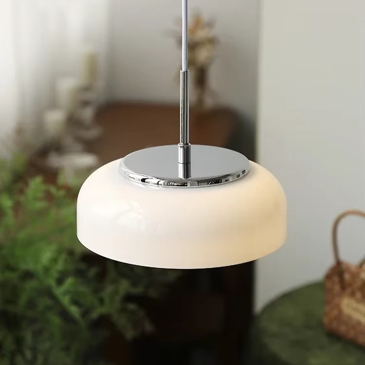 Pendant Light Bauhaus Chrome - PERGON | Elegant Lighting