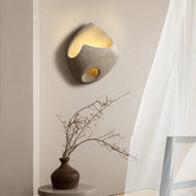 Wall Light Cement Art Deco - KHORA | Sculptural
