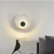 Wall Light Moon Globe Resin - AMBARX | Serene Glow