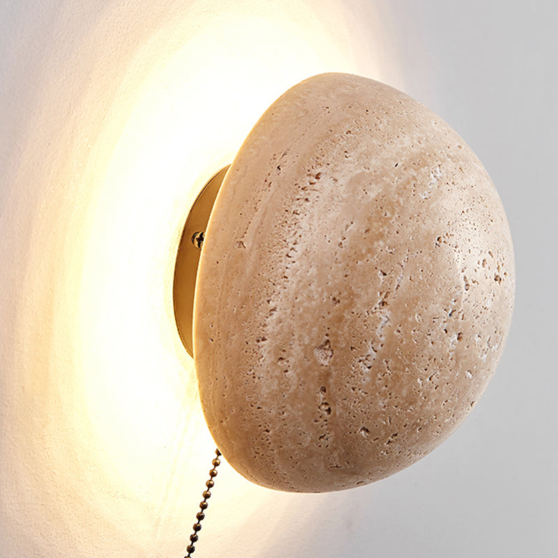 Wall Light Travertine Cream - ARANOS | Nordic Design