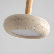 Pendant Light Travertine LED - STRATA | Tranquil Glow