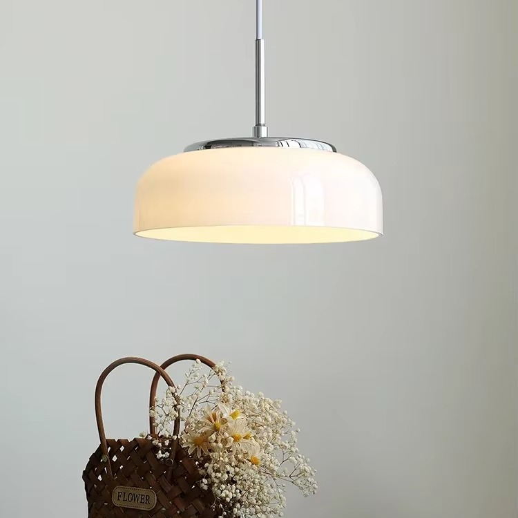 Pendant Light Bauhaus Chrome - PERGON | Elegant Lighting