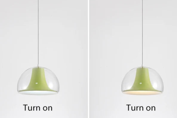 Pendant Light Jellyfish Glass - SOLINO | Serene Glow