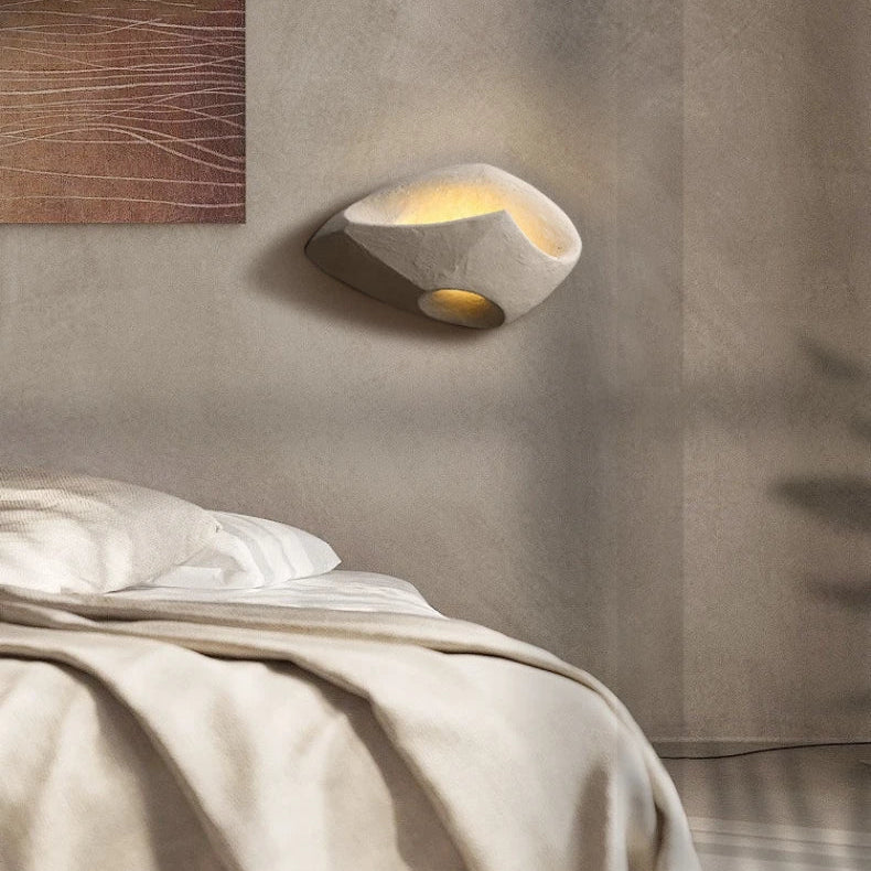 Wall Light Cement Art Deco - KHORA | Sculptural
