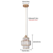 Pendant Light Crystal Glass - SKORPX | Elegant Lighting