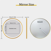 Gold Bathroom Light LED, 60cm - LYNXIS | Glare-Free