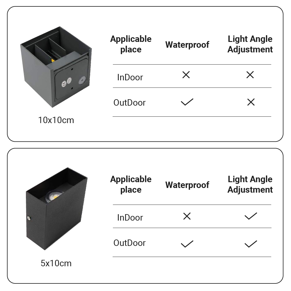 Wall Light LED Aluminium - DYNAX | Modern Style
