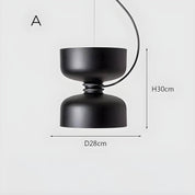 Pendant Light Geometric Iron - Orlee | Sophisticated Ambiance