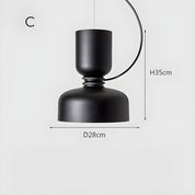 Pendant Light Geometric Iron - Orlee | Sophisticated Ambiance