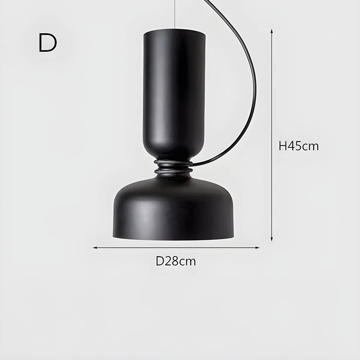 Pendant Light Geometric Iron - Orlee | Sophisticated Ambiance