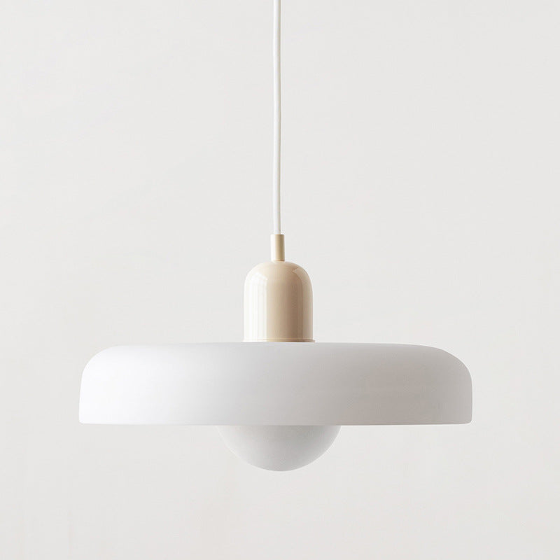 Pendant Light Green Glass Red - MODUSX | Bauhaus Style