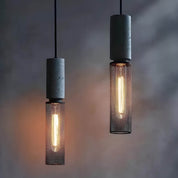 Pendant Light Iron Concrete Adjustable - SOLARX | Loft Style