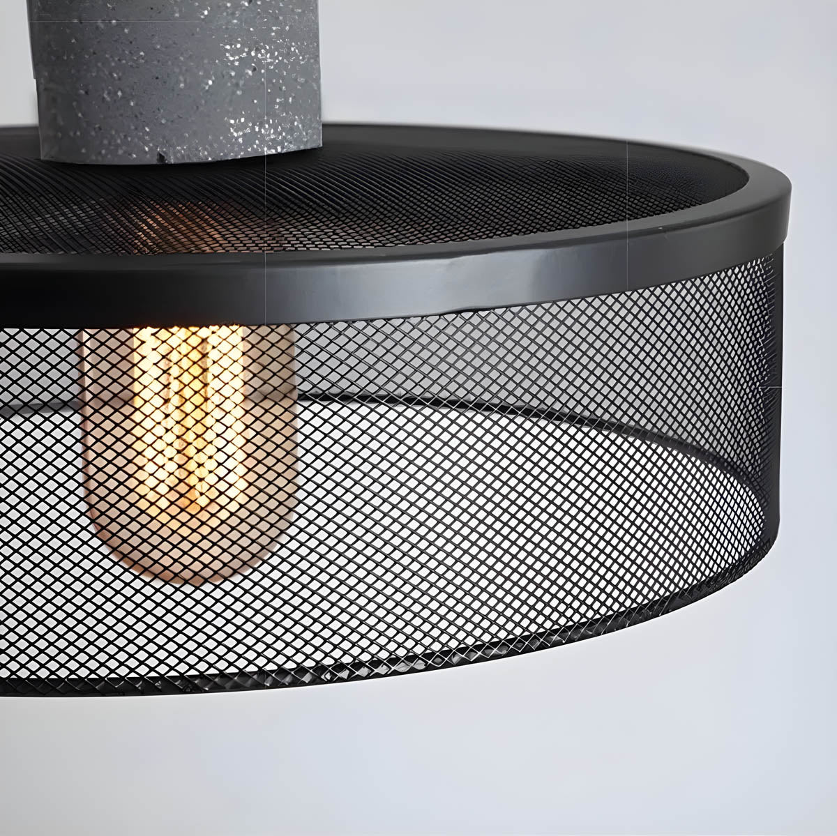 Pendant Light Iron Concrete Adjustable - SOLARX | Loft Style