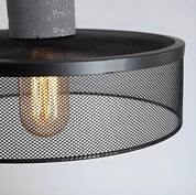 Pendant Light Iron Concrete Adjustable - SOLARX | Loft Style