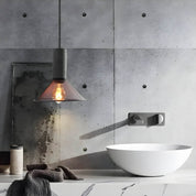 Pendant Light Iron Concrete Adjustable - SOLARX | Loft Style