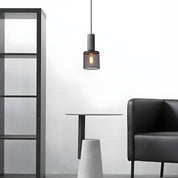 Pendant Light Iron Concrete Adjustable - SOLARX | Loft Style