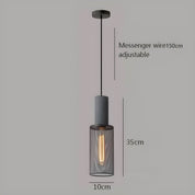 Pendant Light Iron Concrete Adjustable - SOLARX | Loft Style