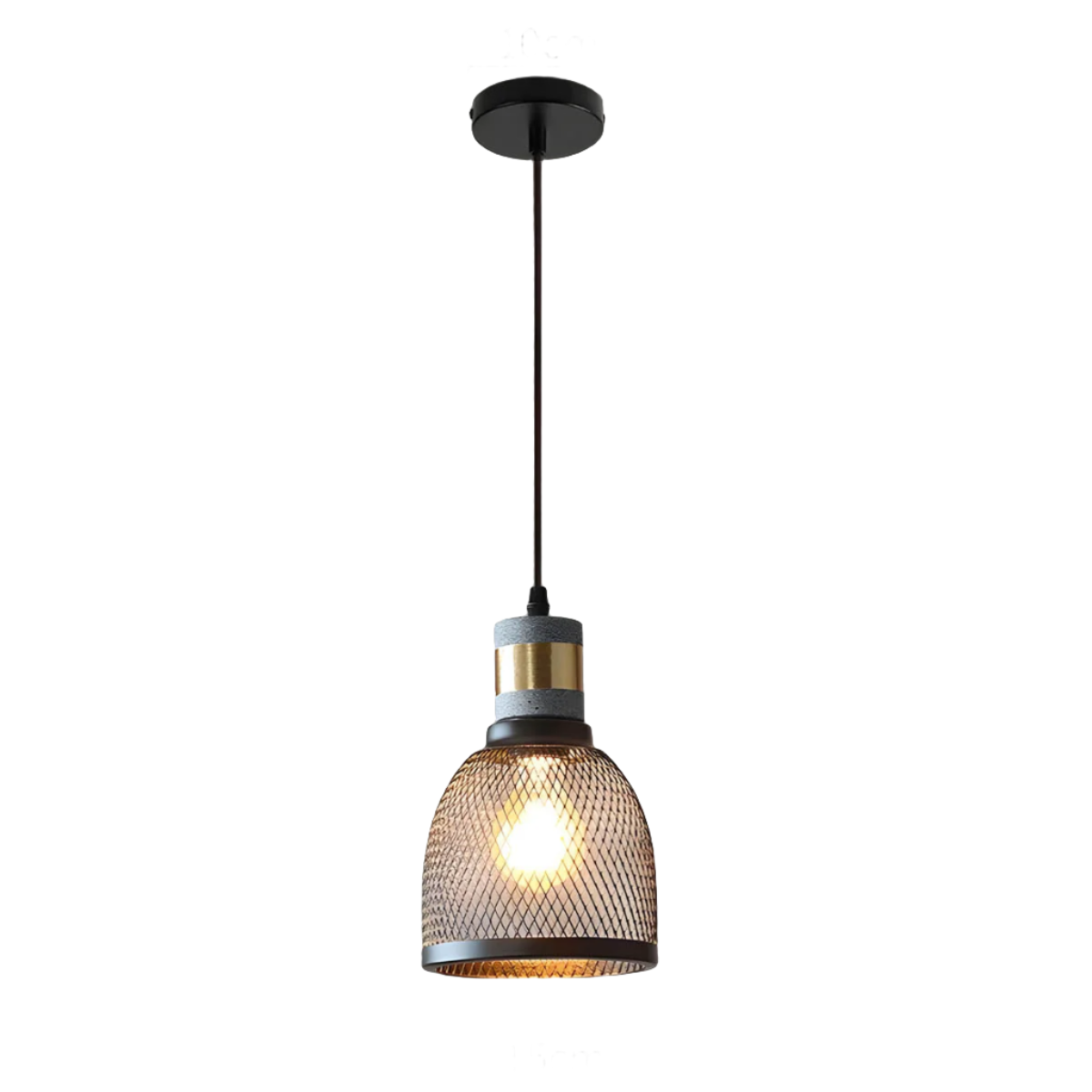 Pendant Light Iron Concrete Adjustable - SOLARX | Loft Style