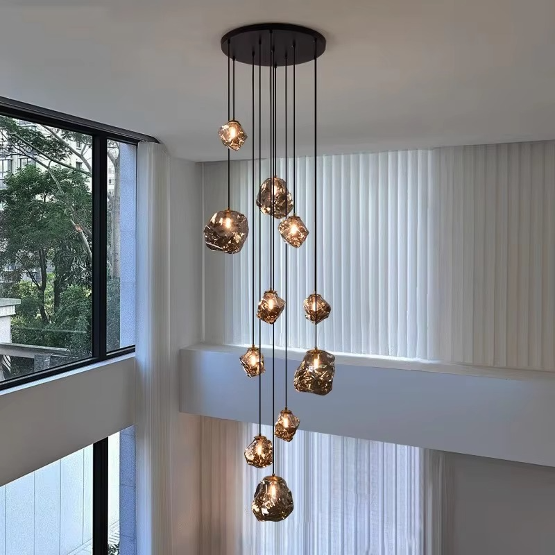 Chandelier LED Cascade - GLOBUS | Luxurious Lighting