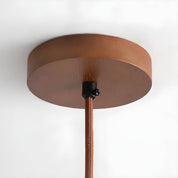 Pendant Light Travertine LED - STRATA | Tranquil Glow