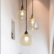 Pendant Light Crystal Glass E27 - RAPIER | Elegance