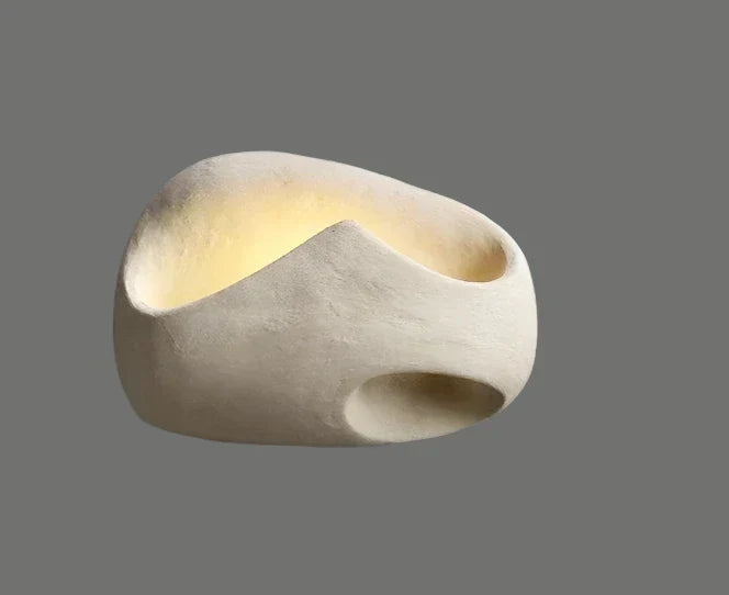 Wall Light Cement Art Deco - KHORA | Sculptural