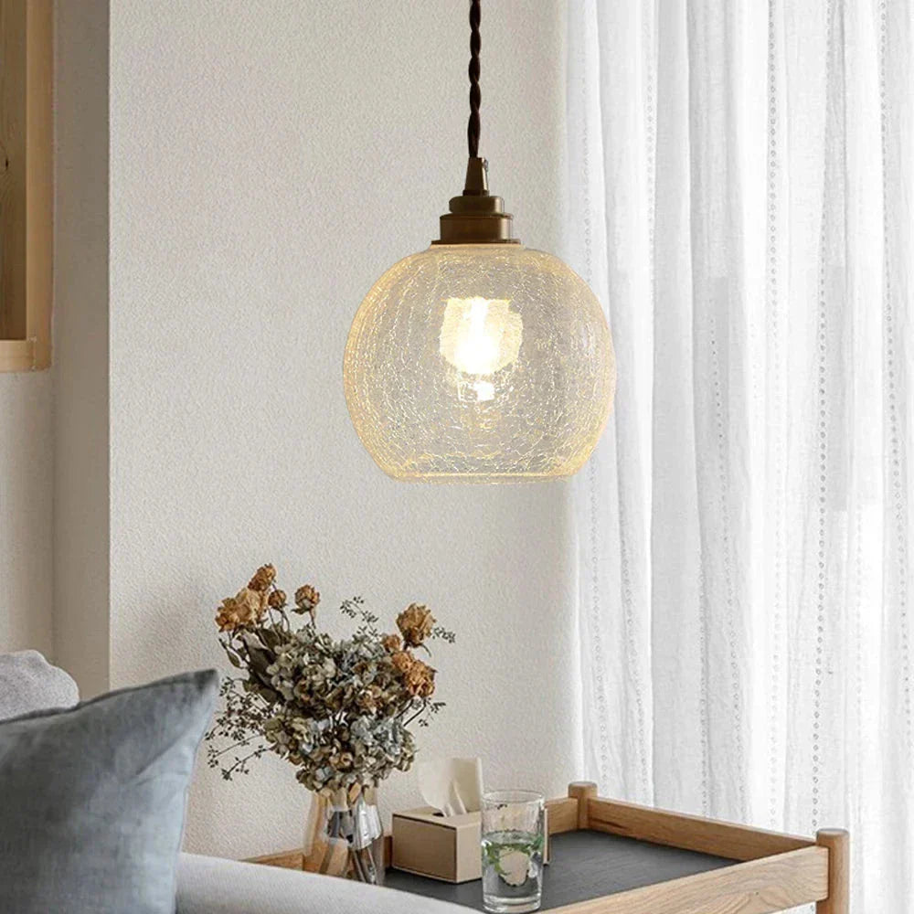 Pendant Light Crystal Glass E27 - RAPIER | Elegance