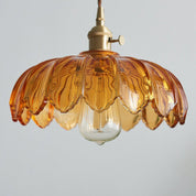 Pendant Light Amber Glass - SADIRA | Romantic Lighting