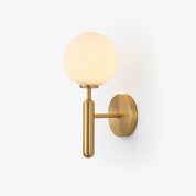 Wall Light Brass Glass - ALTAIR | Elegant Illumination