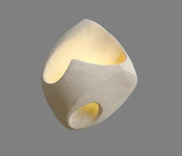 Wall Light Cement Art Deco - KHORA | Sculptural