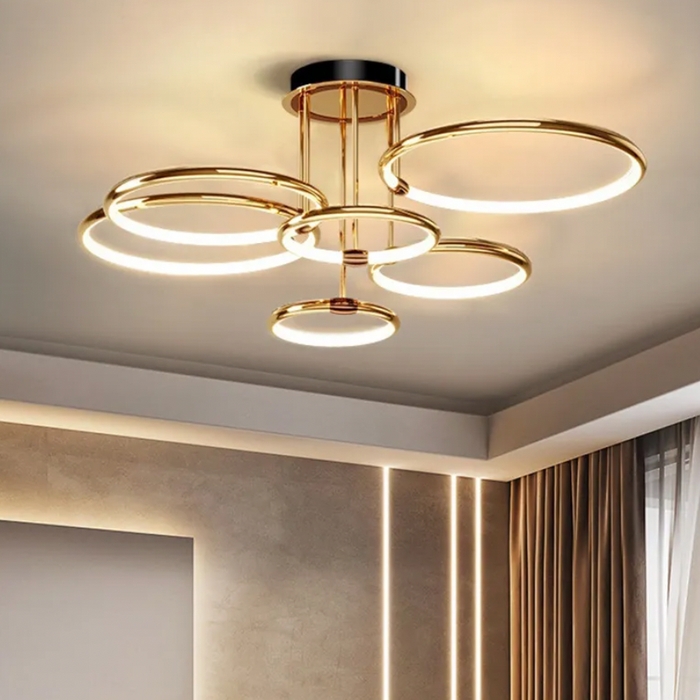 Pendant Light LED Gold - SHERAT | Elegant Lighting