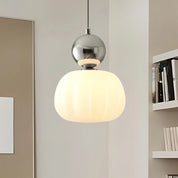Pendant Light Cream Metal - SOLEXA | Bauhaus Style