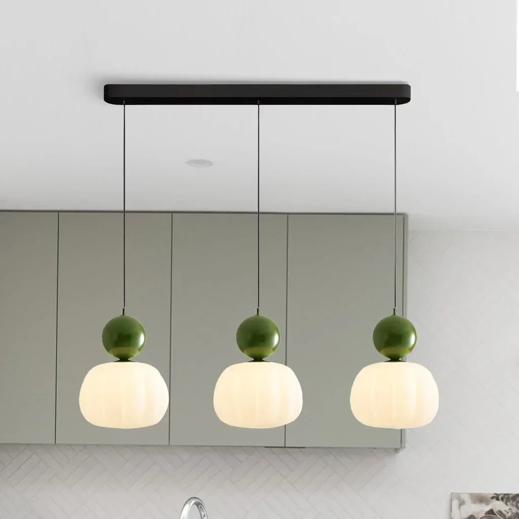 Pendant Light Cream Metal - SOLEXA | Bauhaus Style