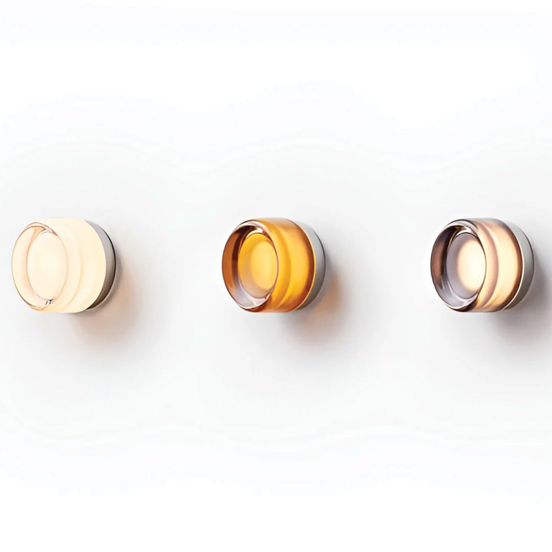 Wall Light Amber LED - LEORIS | Modern Elegance