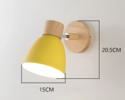 Wall Light Wood Metal - HALOIS | Ambient Lighting