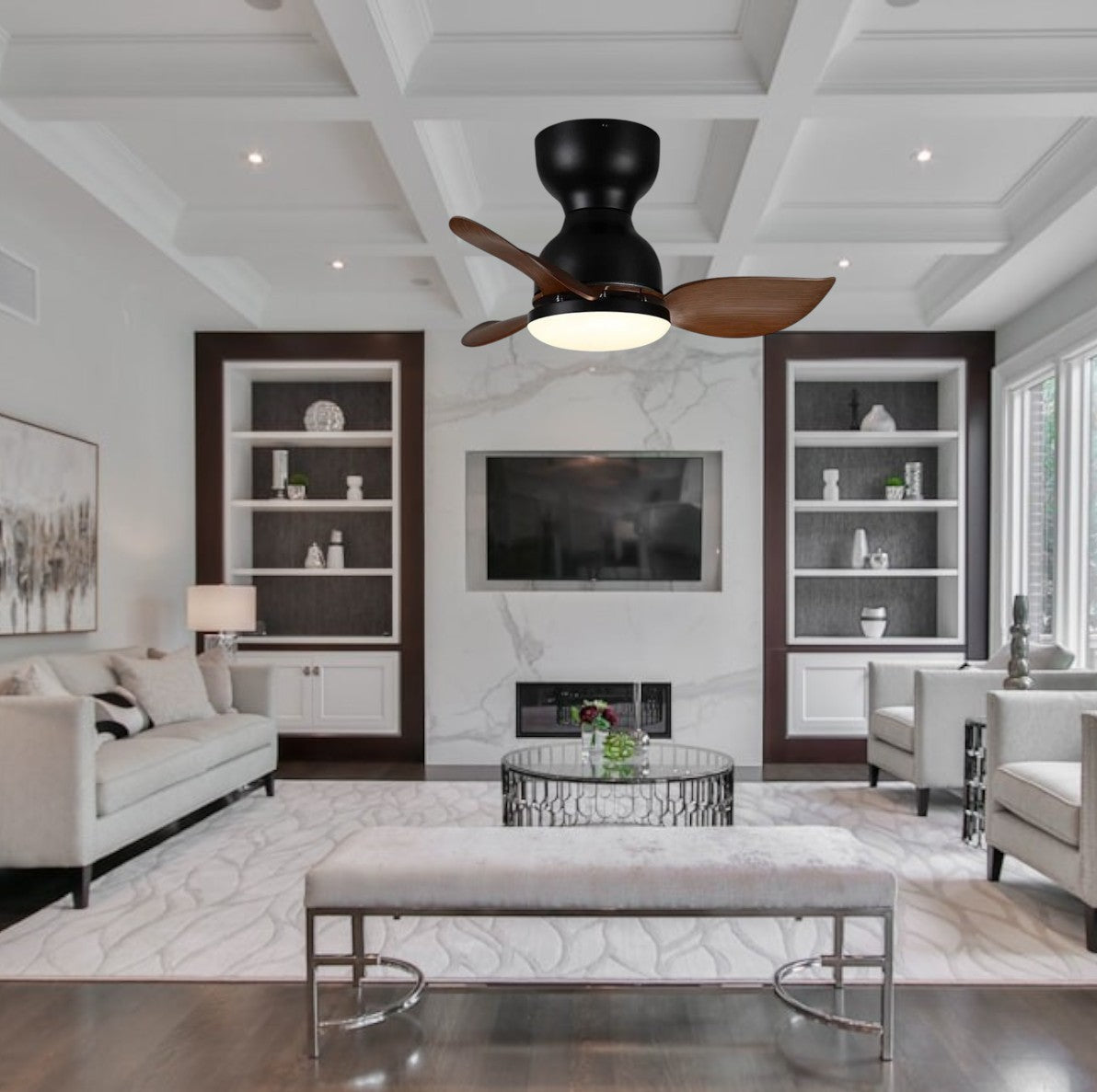 Ceiling Light LED Wood Grain - AVALON | Stylish Lighting