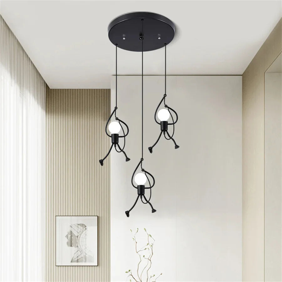 Pendant Light Doll Design Adjustable - SWITCH | Whimsical