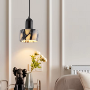Pendant Light Black Marble - NERVIX | Luxury Lighting