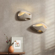 Wall Light Cement Art Deco - KHORA | Sculptural