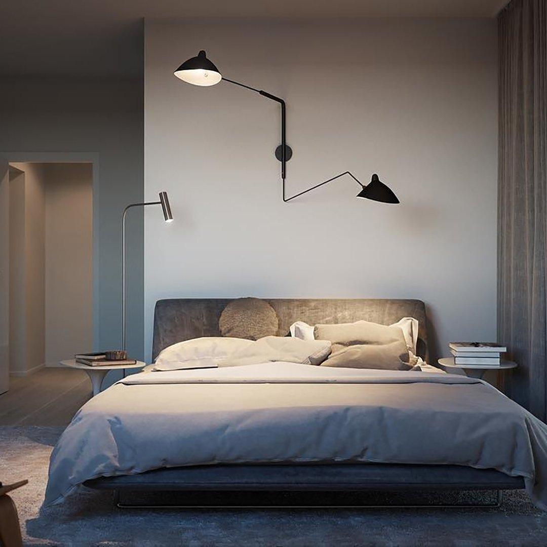 Wall Light Adjustable Brass - ALIUMX | Iconic Design