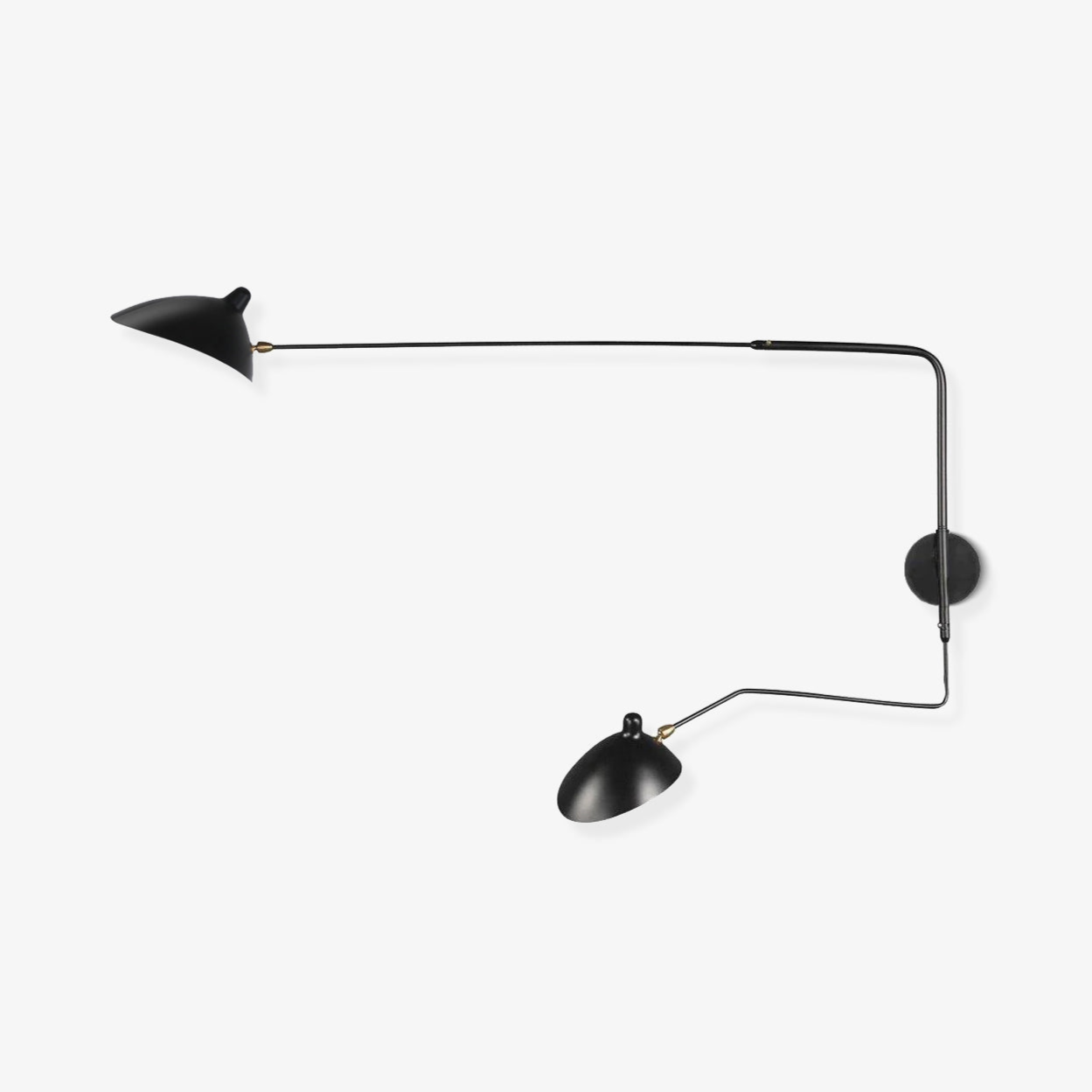 Wall Light Adjustable Brass - ALIUMX | Iconic Design