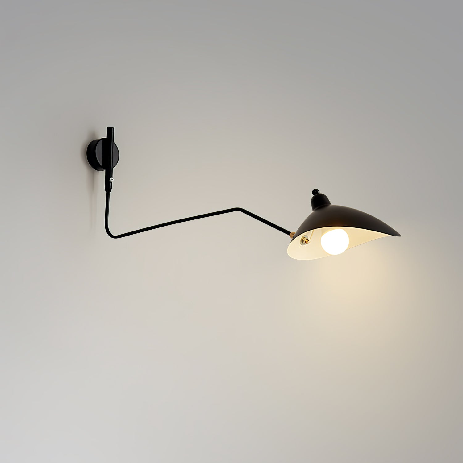 Wall Light Adjustable Brass - ALIUMX | Iconic Design